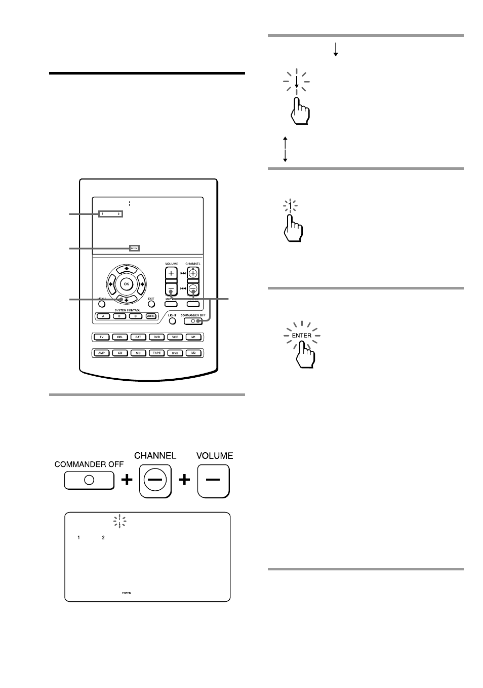 Receiving the data | Sony RM-AV2500 User Manual | Page 40 / 76