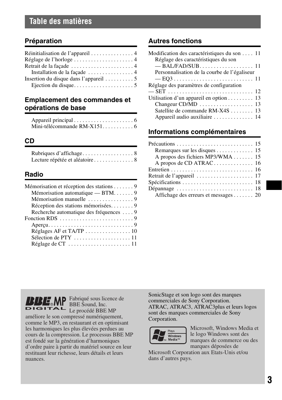 Sony CDX-R450 User Manual | Page 41 / 100