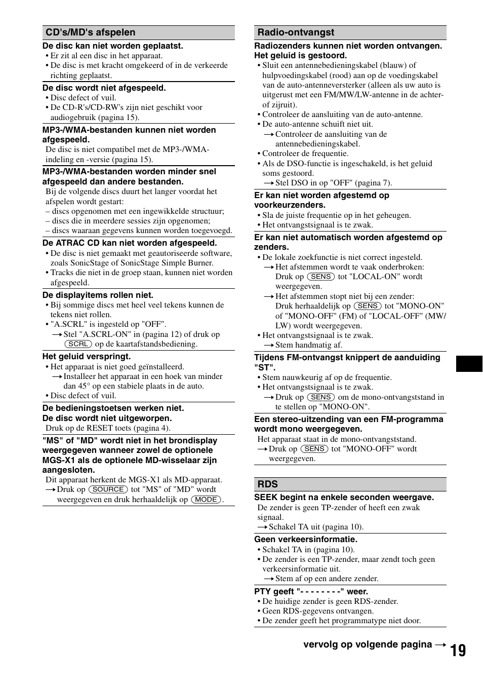 Sony CDX-R450 User Manual | Page 97 / 100
