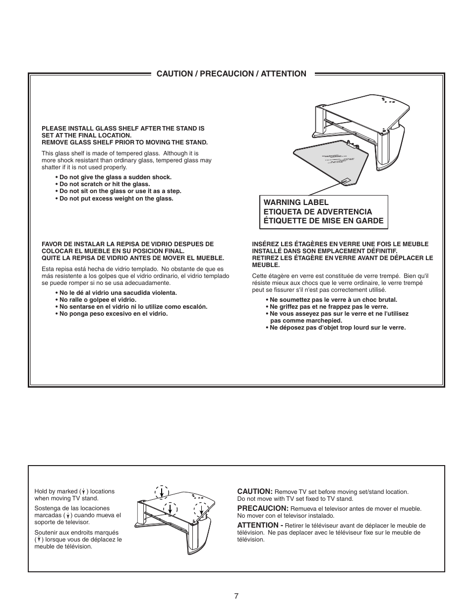 Sony SU-36HX1 User Manual | Page 7 / 16