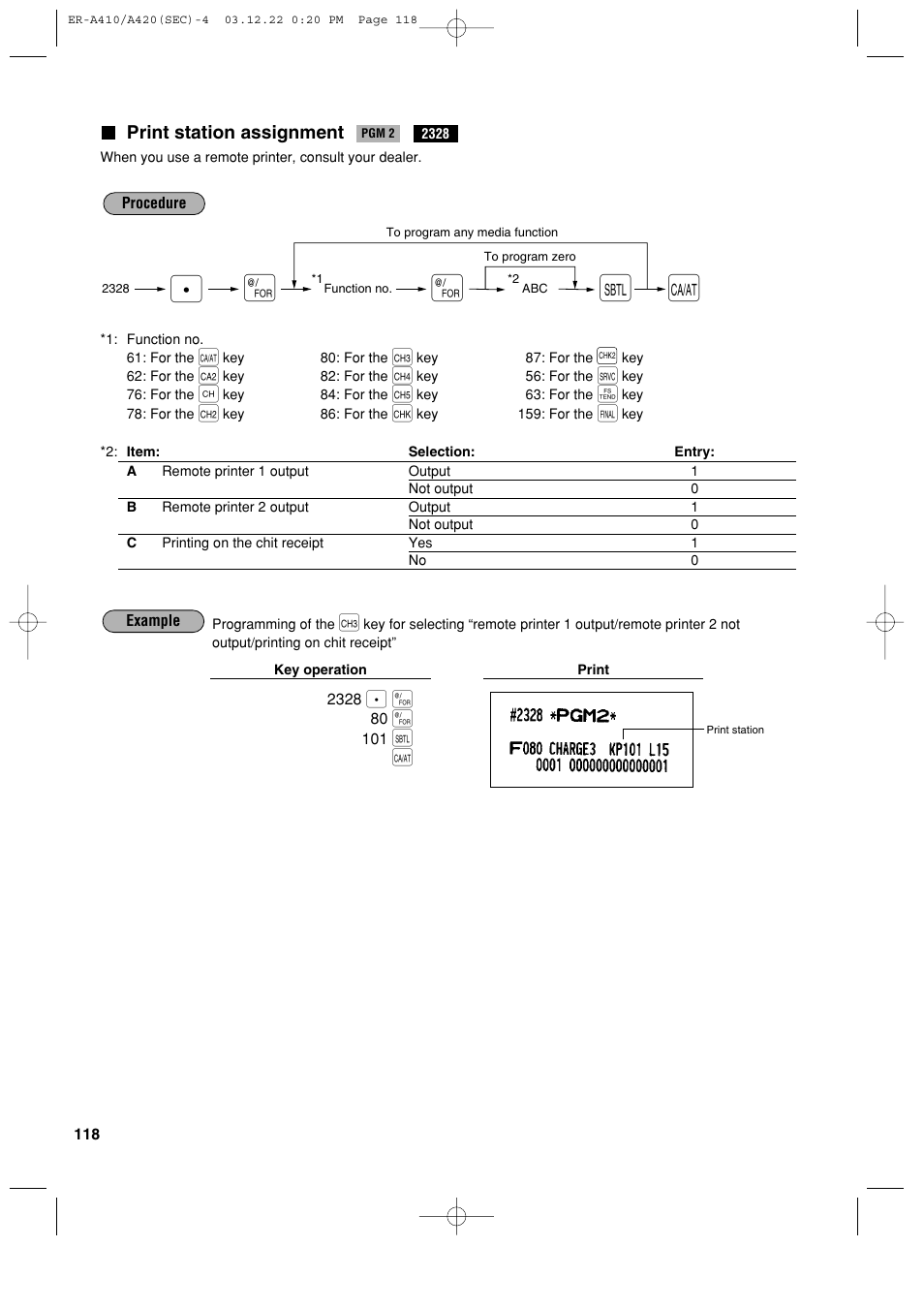 Sony ER-A420 User Manual | Page 120 / 190