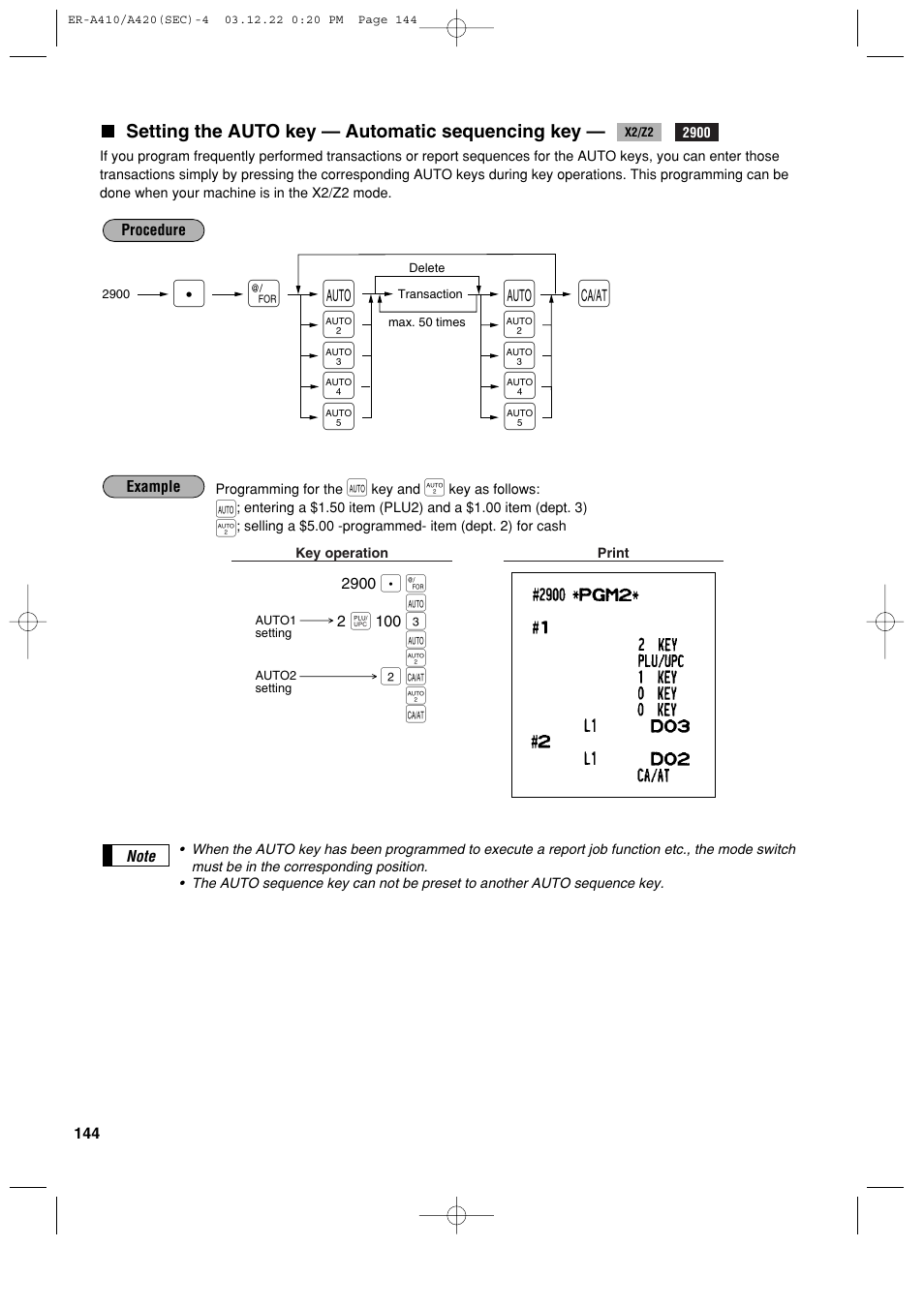 Sony ER-A420 User Manual | Page 146 / 190
