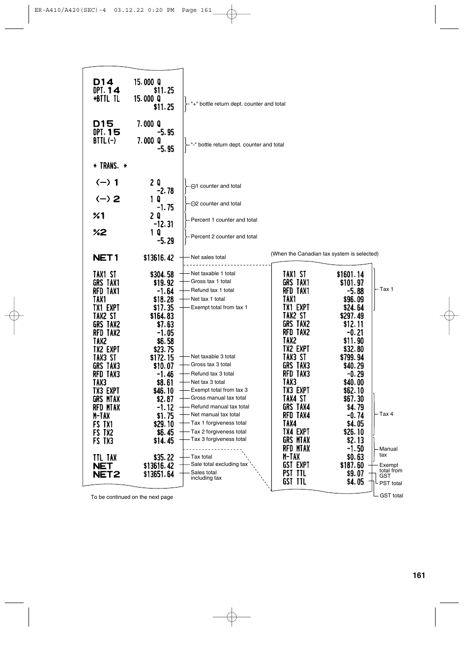 Sony ER-A420 User Manual | Page 163 / 190