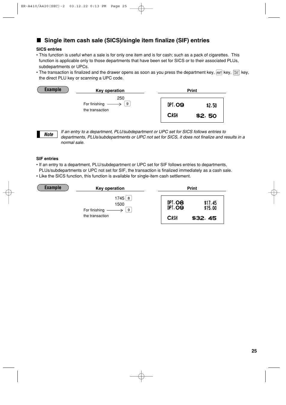 Sony ER-A420 User Manual | Page 27 / 190