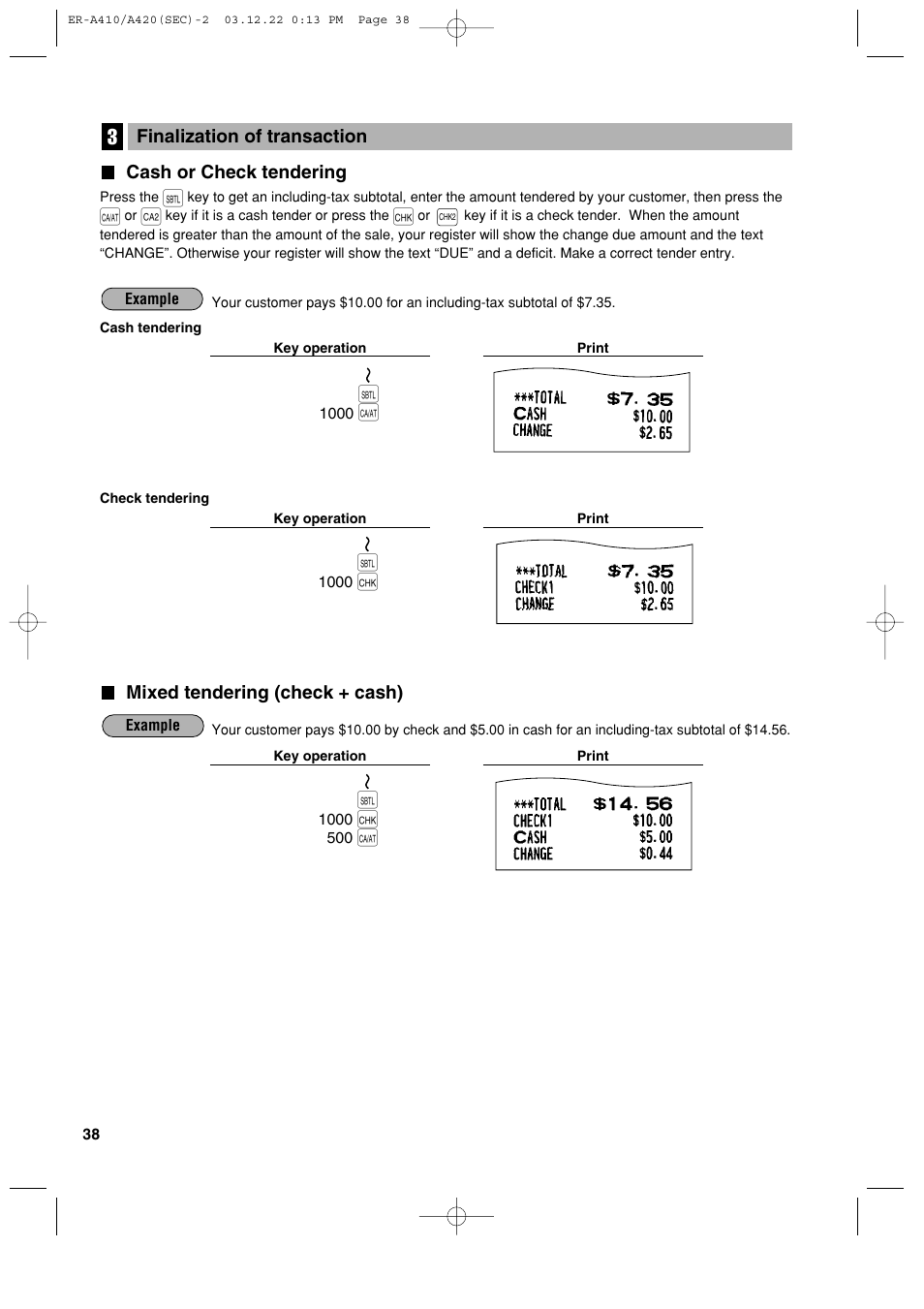 Sony ER-A420 User Manual | Page 40 / 190