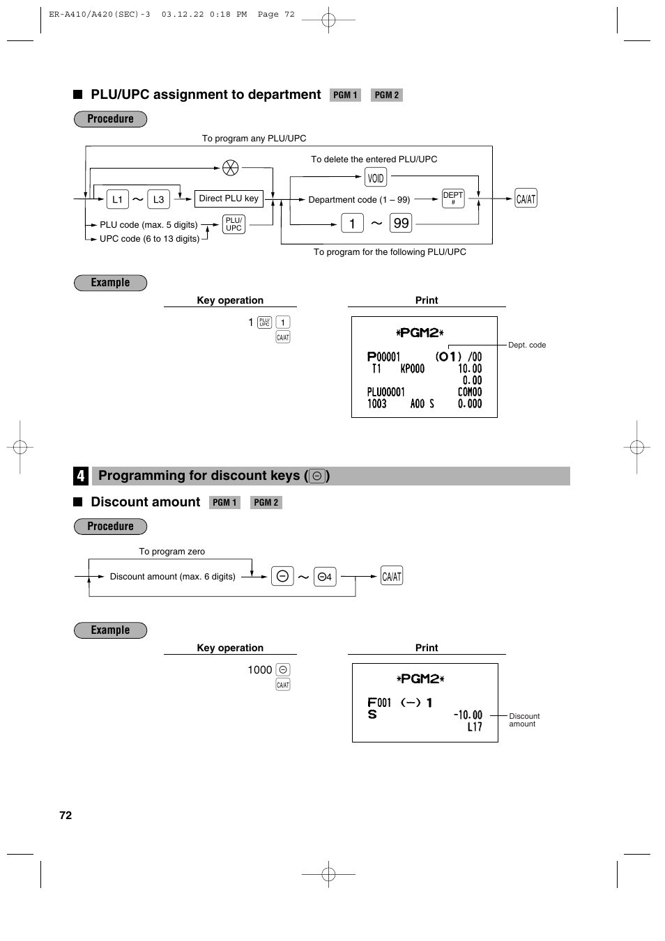P1 ç | Sony ER-A420 User Manual | Page 74 / 190