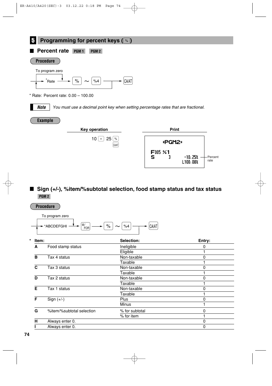 Sony ER-A420 User Manual | Page 76 / 190