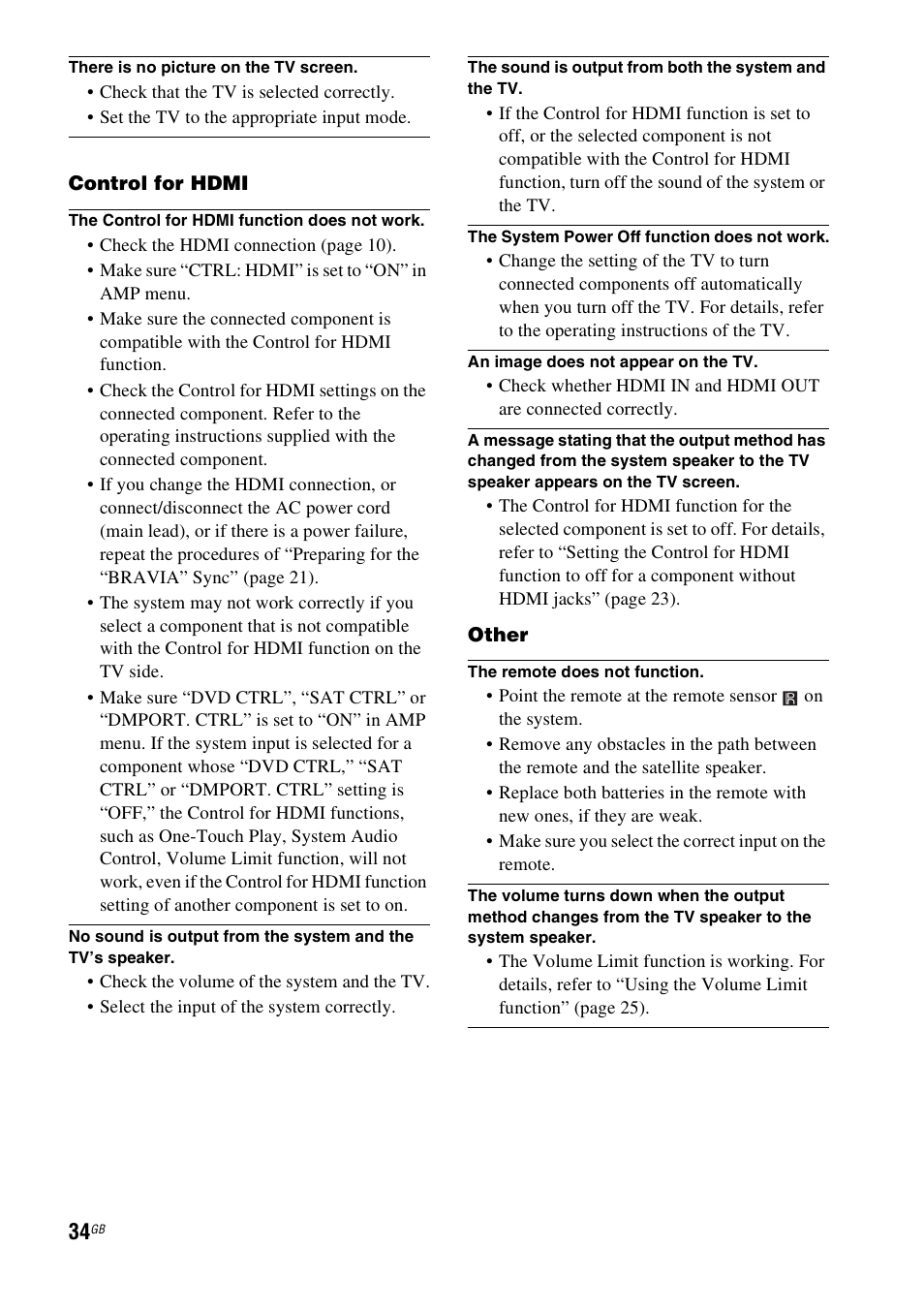 Sony 3-877-030-12(1) User Manual | Page 34 / 40