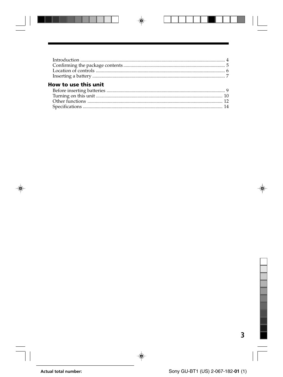 Sony ZS-BT1 User Manual | Page 3 / 16