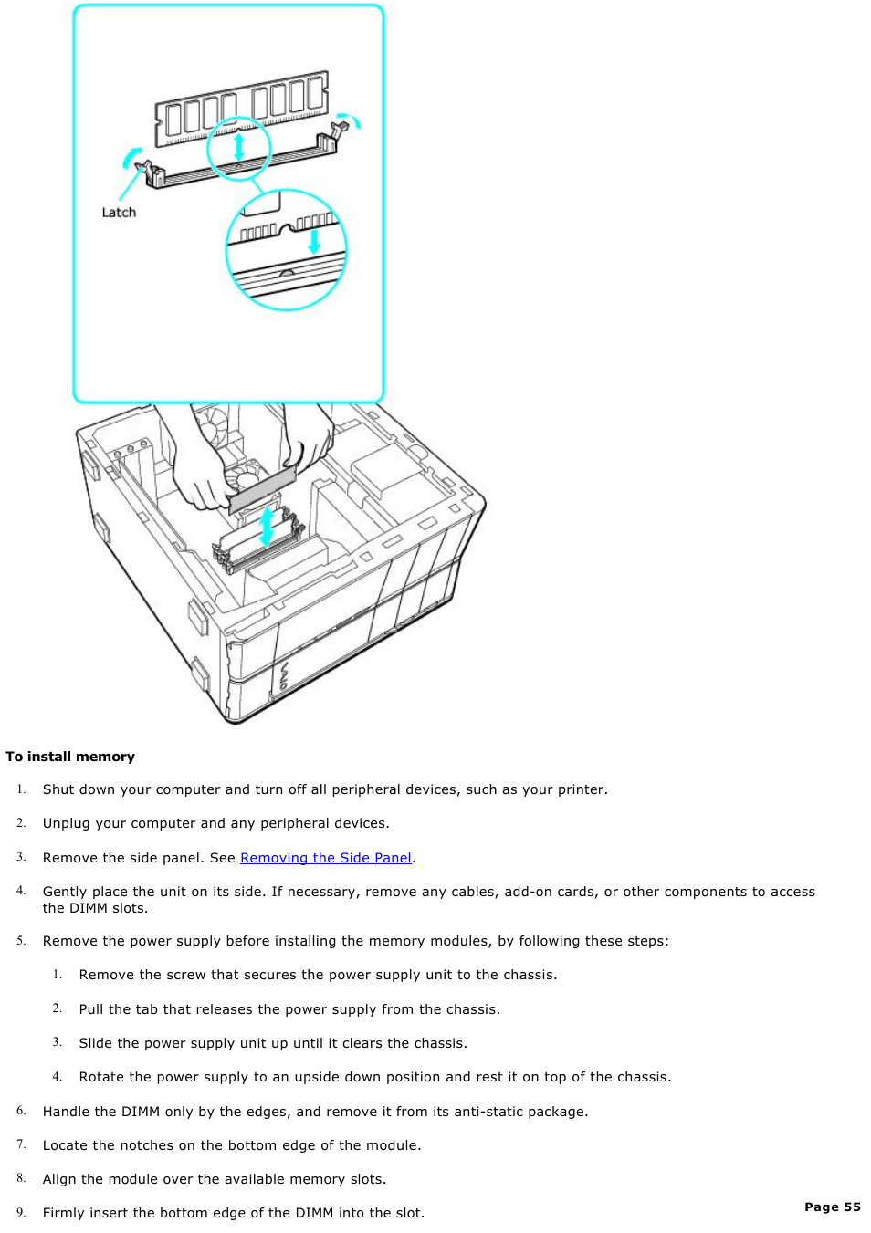 Sony PCV-RX450 User Manual | Page 55 / 119