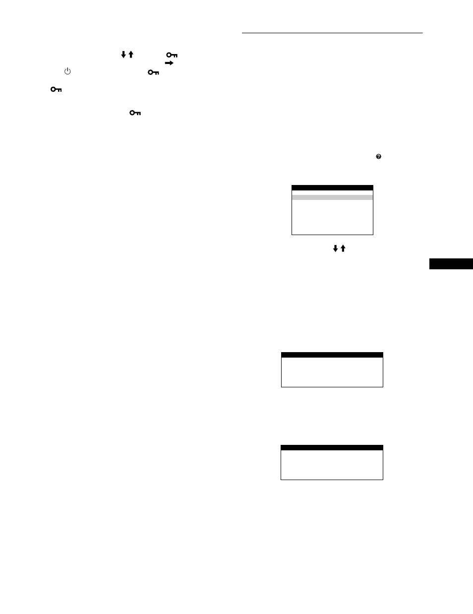Locking the controls, Helpful hints and information (help), Recommended resolution | Flicker | Sony CPD-E400P User Manual | Page 13 / 132