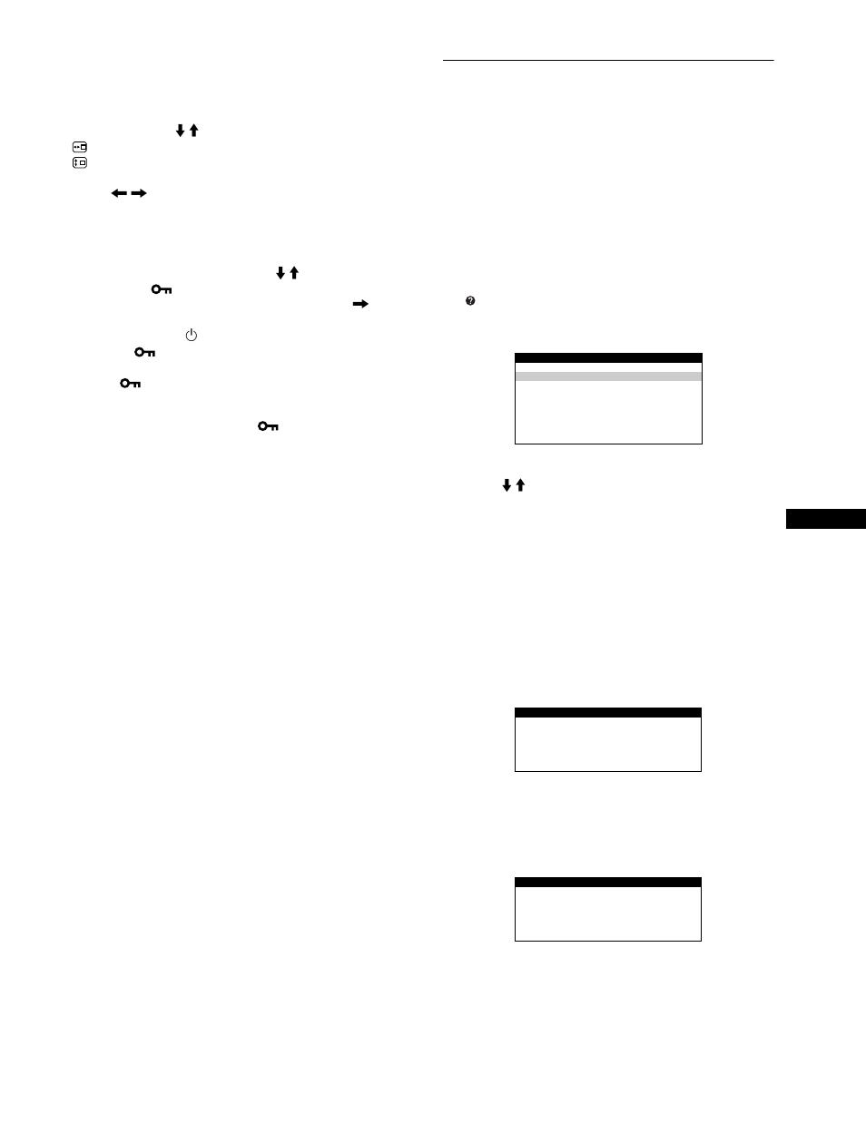Changement de la position du menu, Verrouillage des commandes, Conseils et informations utiles (aide) | Resolution recommandee, Scintillements | Sony CPD-E400P User Manual | Page 29 / 132