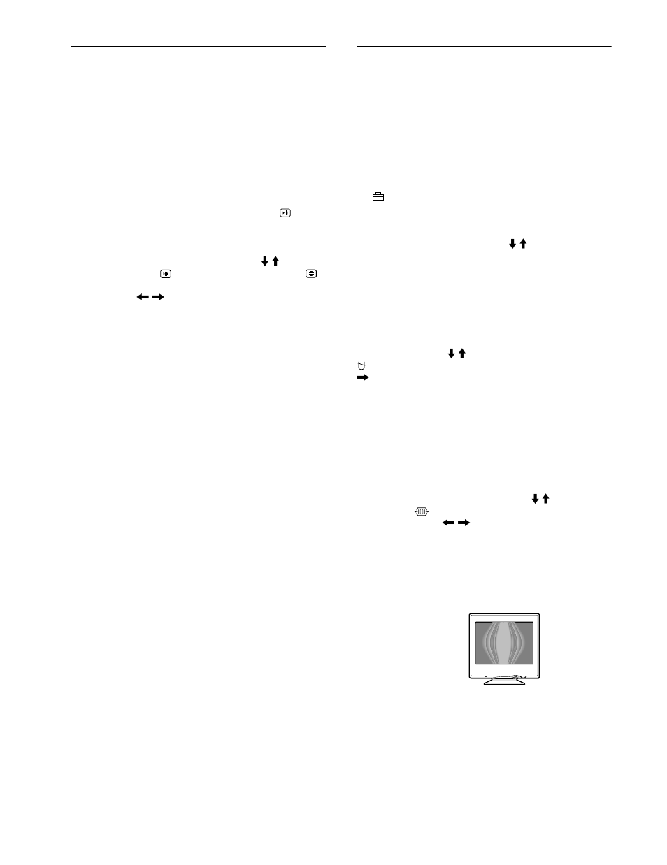 Ajuste de la convergencia (conv), Ajustes complementarios (opcion), Desmagnetización de la pantalla | Ajuste del muaré, 12 ajuste de la convergencia (conv) | Sony CPD-E400P User Manual | Page 60 / 132