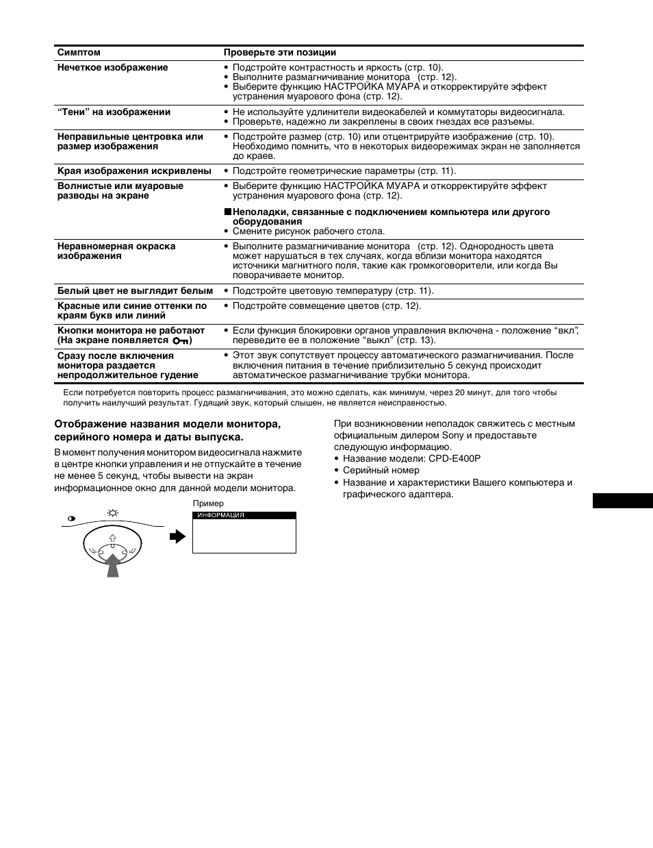 Sony CPD-E400P User Manual | Page 97 / 132