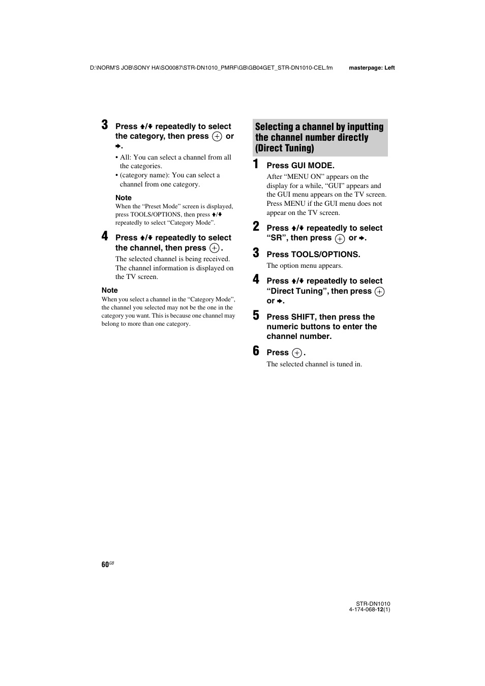 Sony STR-DN1010 User Manual | Page 60 / 136