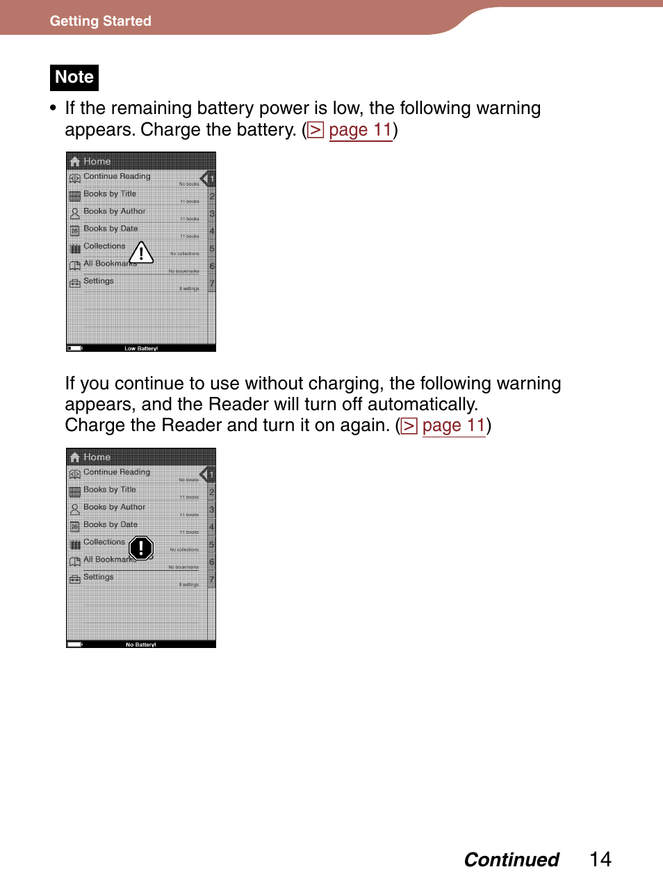 Sony PRS-300 User Manual | Page 14 / 92