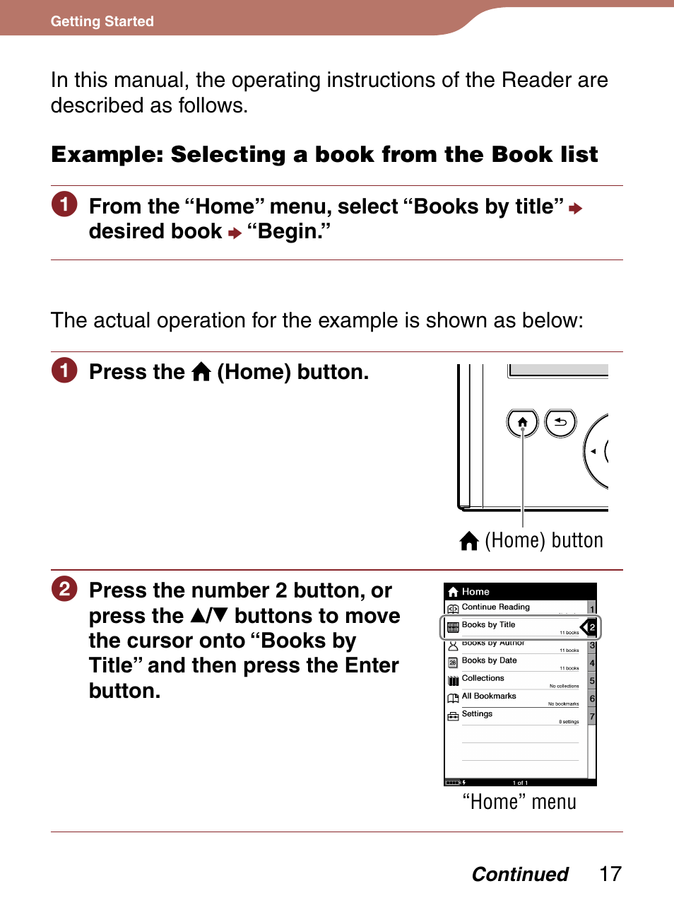 Sony PRS-300 User Manual | Page 17 / 92