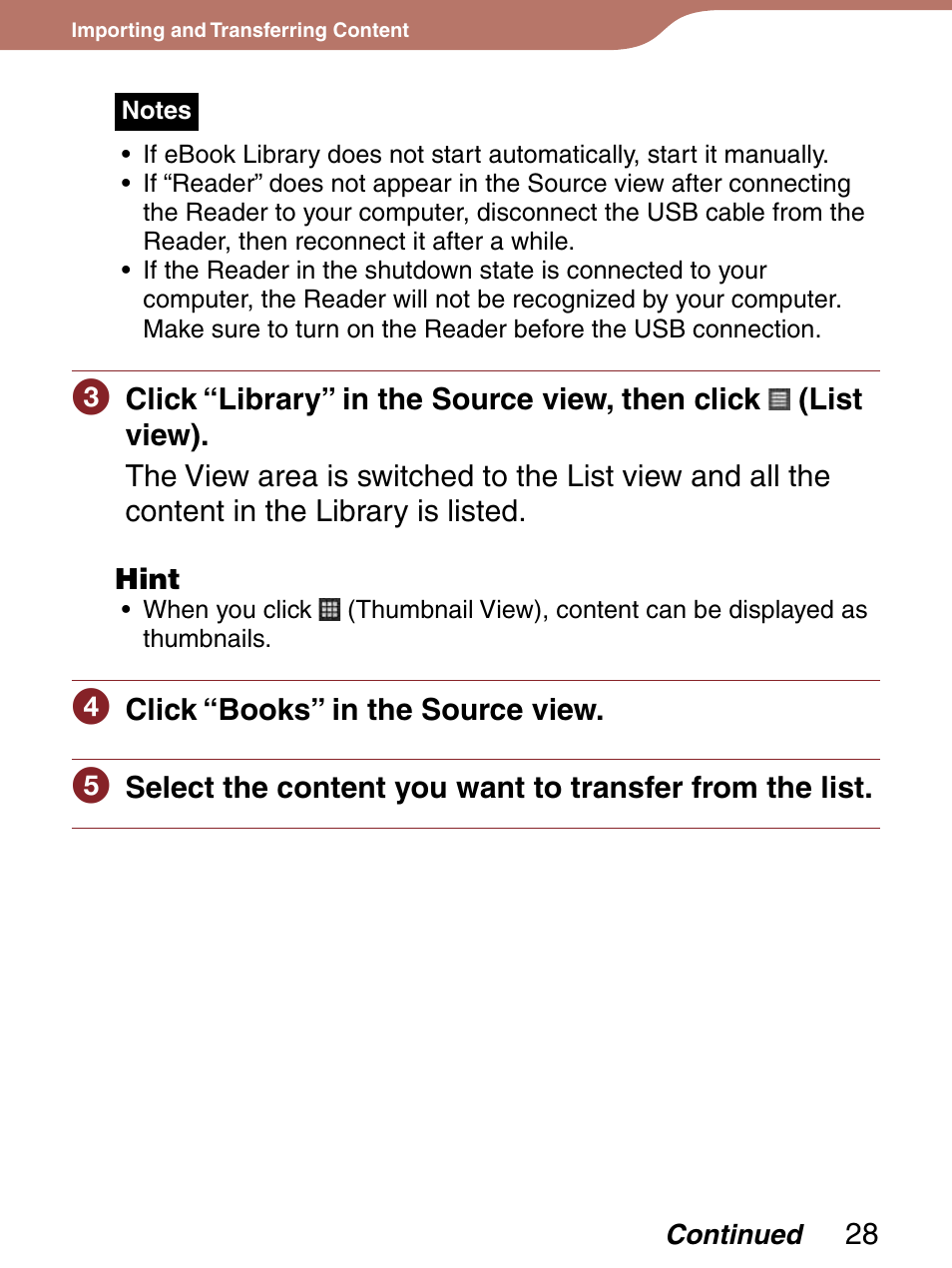 Sony PRS-300 User Manual | Page 28 / 92