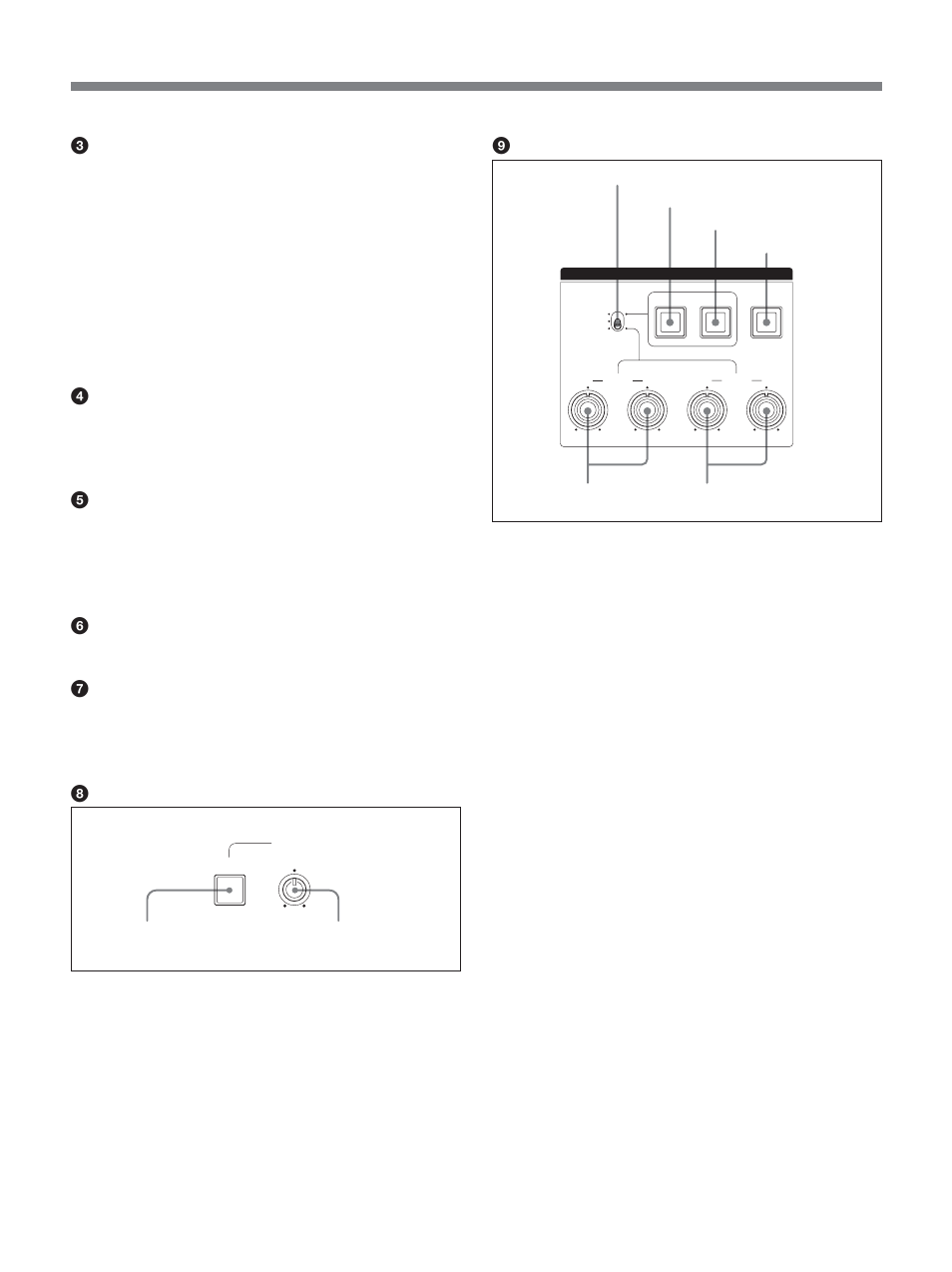 Location and functions of parts | Sony CCU-D50P User Manual | Page 16 / 31