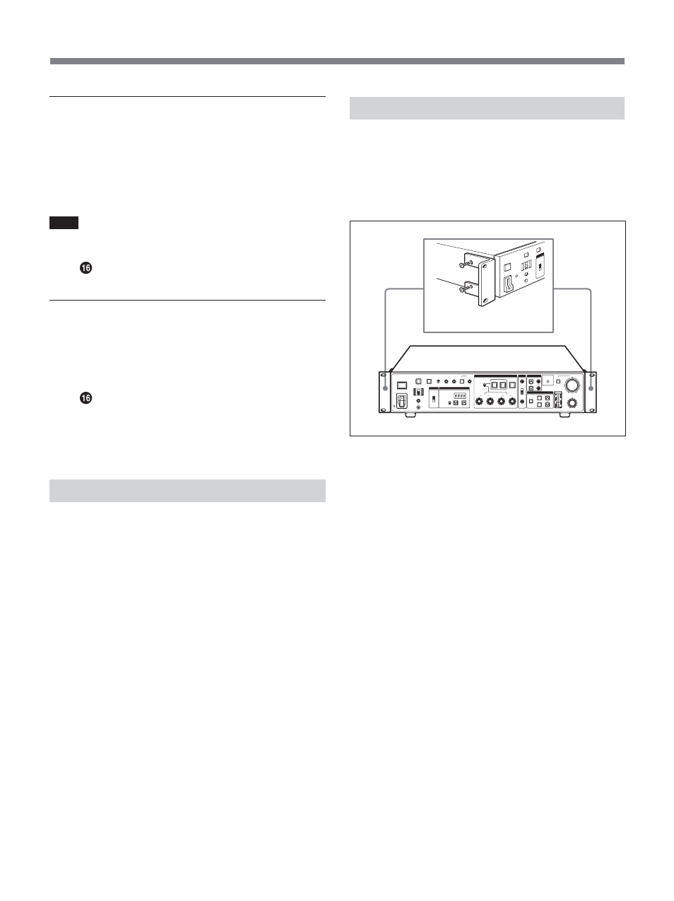 Camera cable length, Rack mounting, Overview | Sony CCU-D50P User Manual | Page 8 / 31