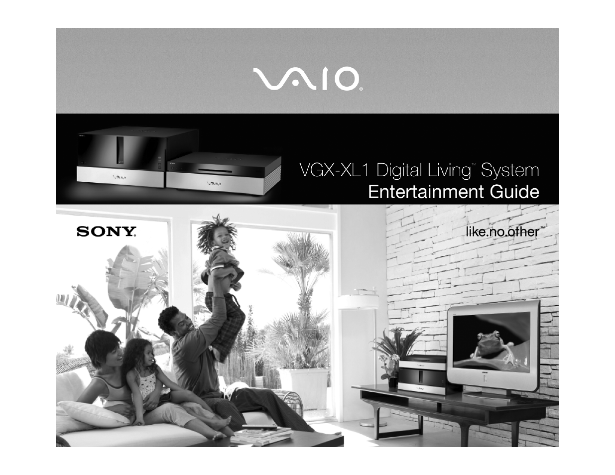 Sony VGX-XL1 User Manual | 123 pages
