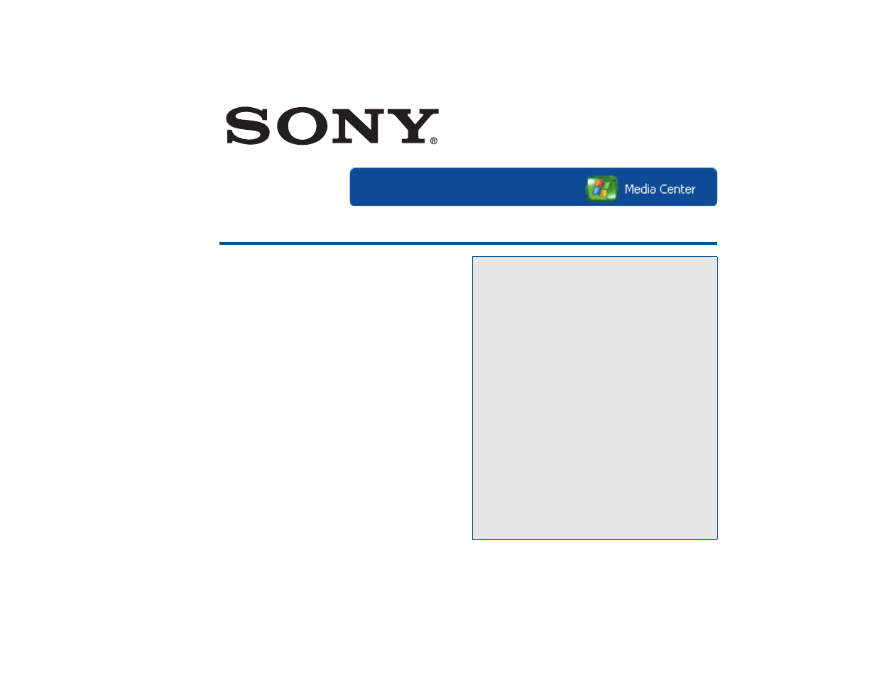 Media center setup | Sony VGX-XL1 User Manual | Page 27 / 123