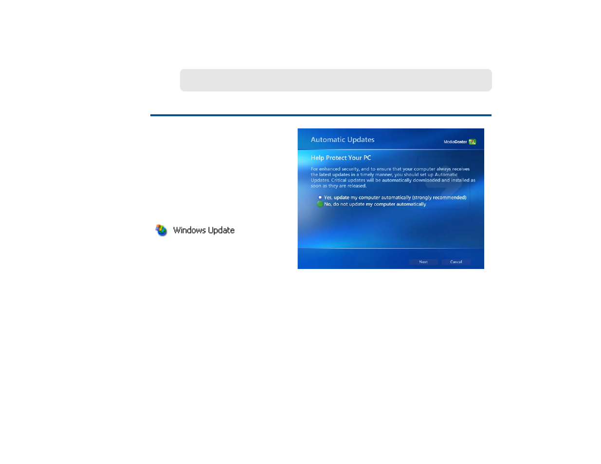 Automatic updates | Sony VGX-XL1 User Manual | Page 33 / 123