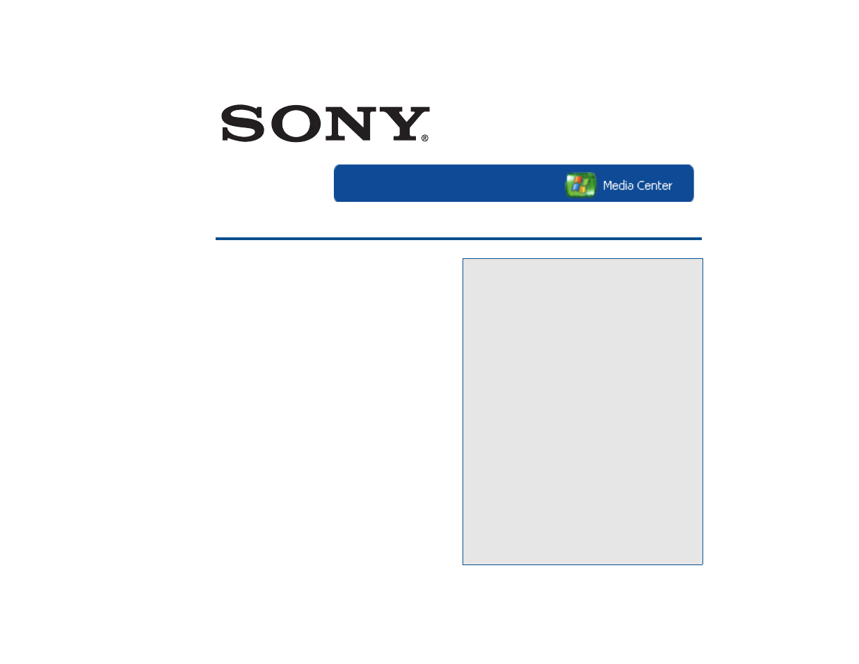 Media center features | Sony VGX-XL1 User Manual | Page 69 / 123