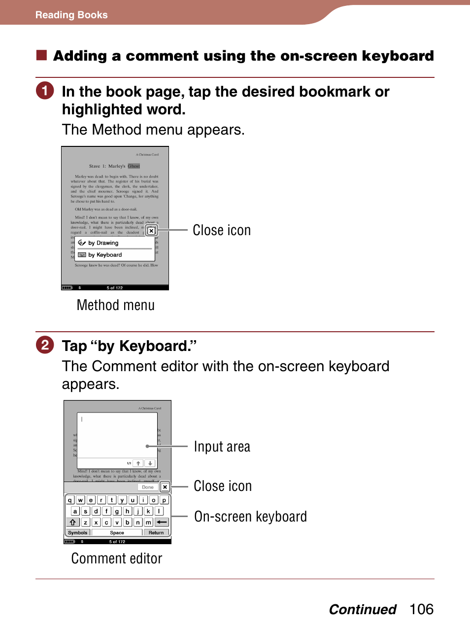 Xt memo editor, Or the comment vie | Sony 4-153-621-13(1) User Manual | Page 106 / 190