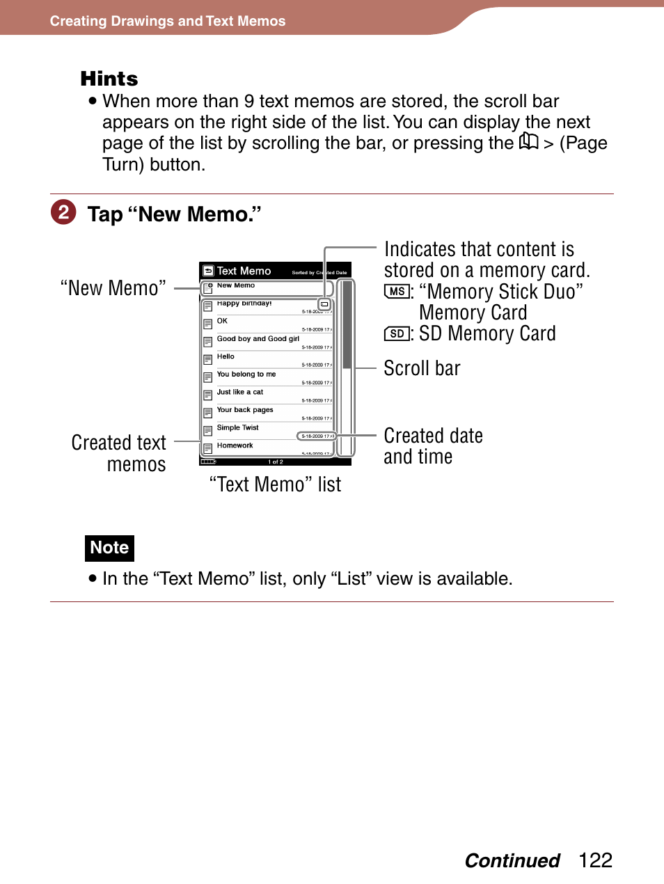 Sony 4-153-621-13(1) User Manual | Page 122 / 190