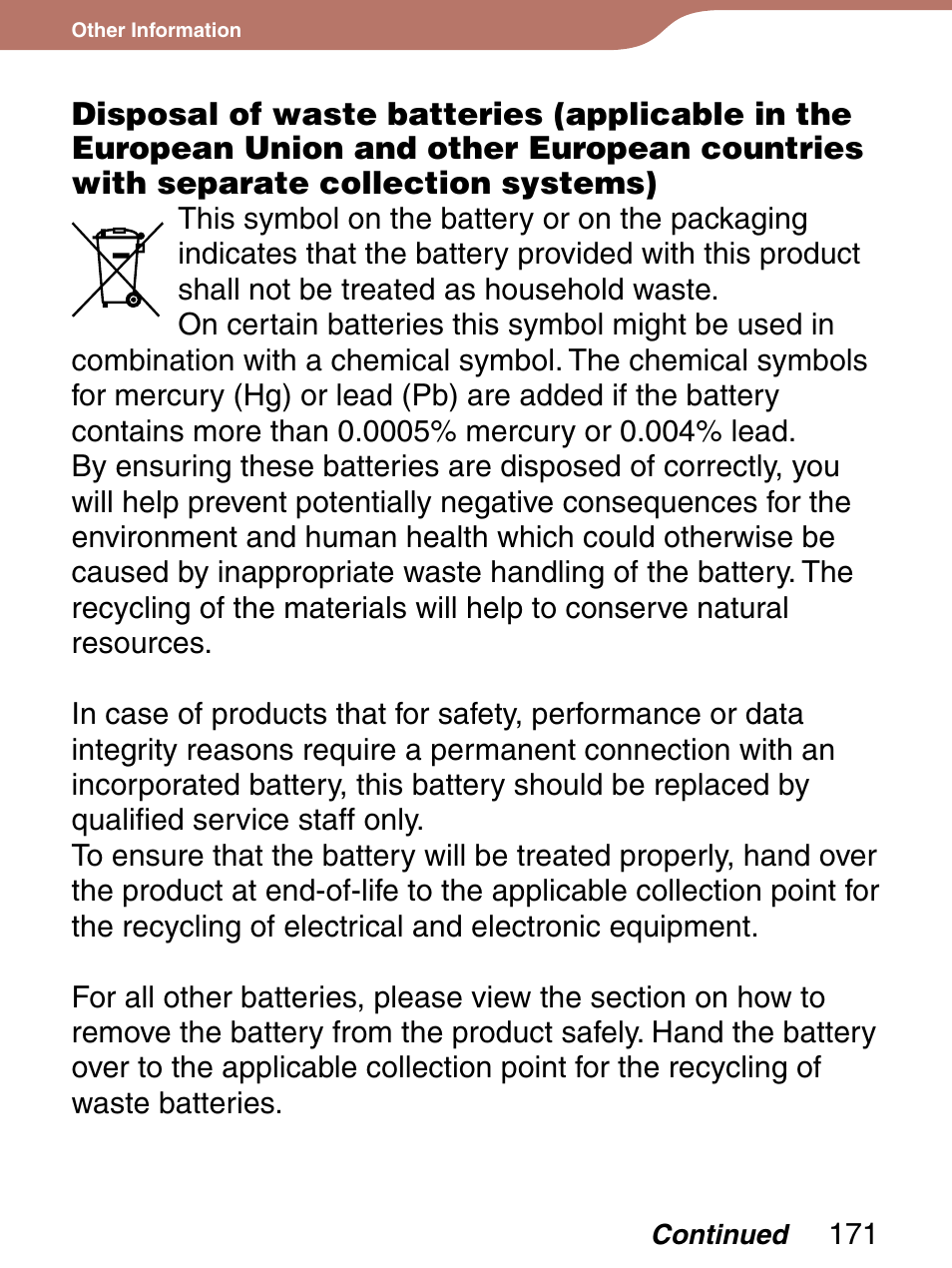 Sony 4-153-621-13(1) User Manual | Page 171 / 190