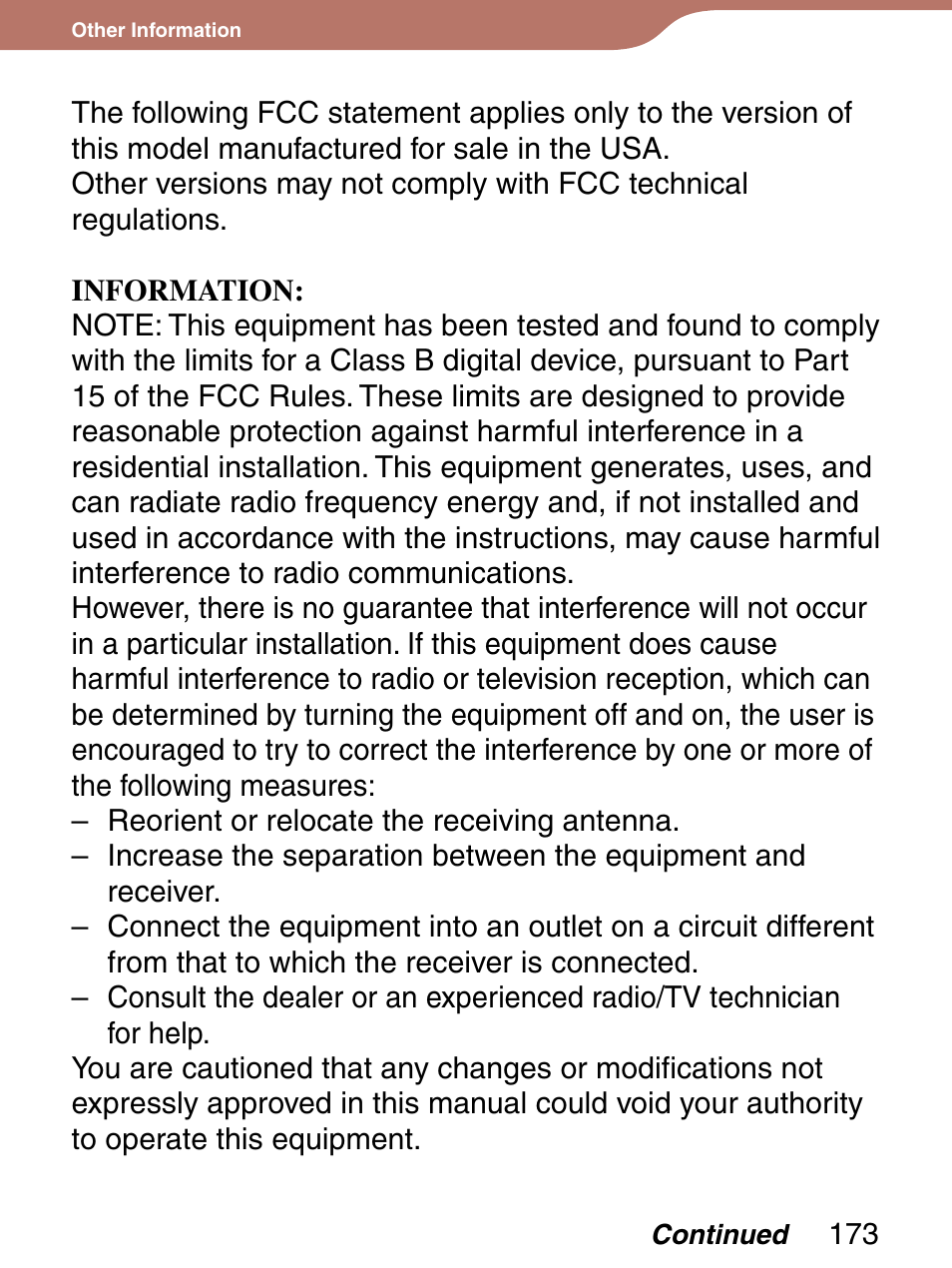 Sony 4-153-621-13(1) User Manual | Page 173 / 190