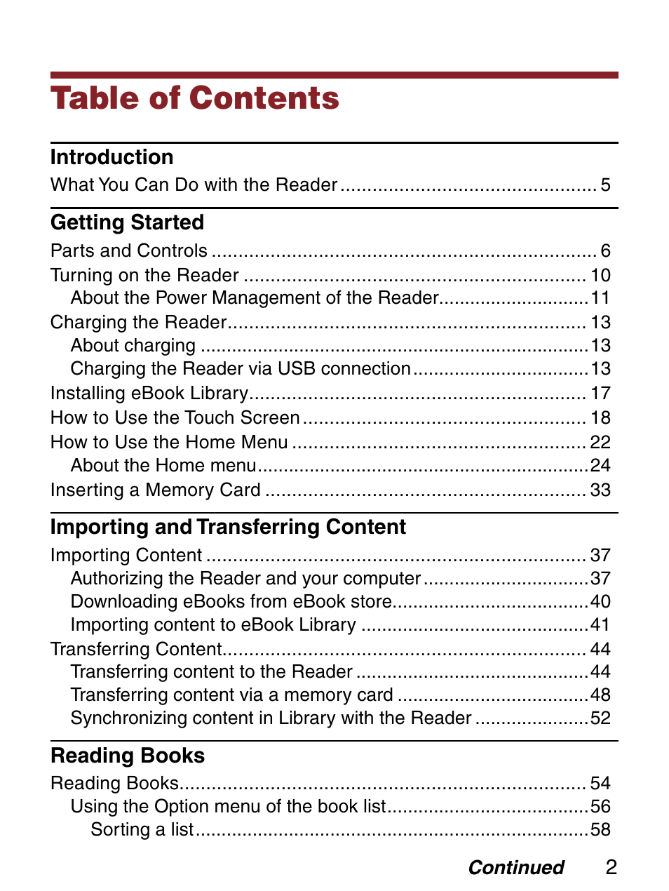 Sony 4-153-621-13(1) User Manual | Page 2 / 190