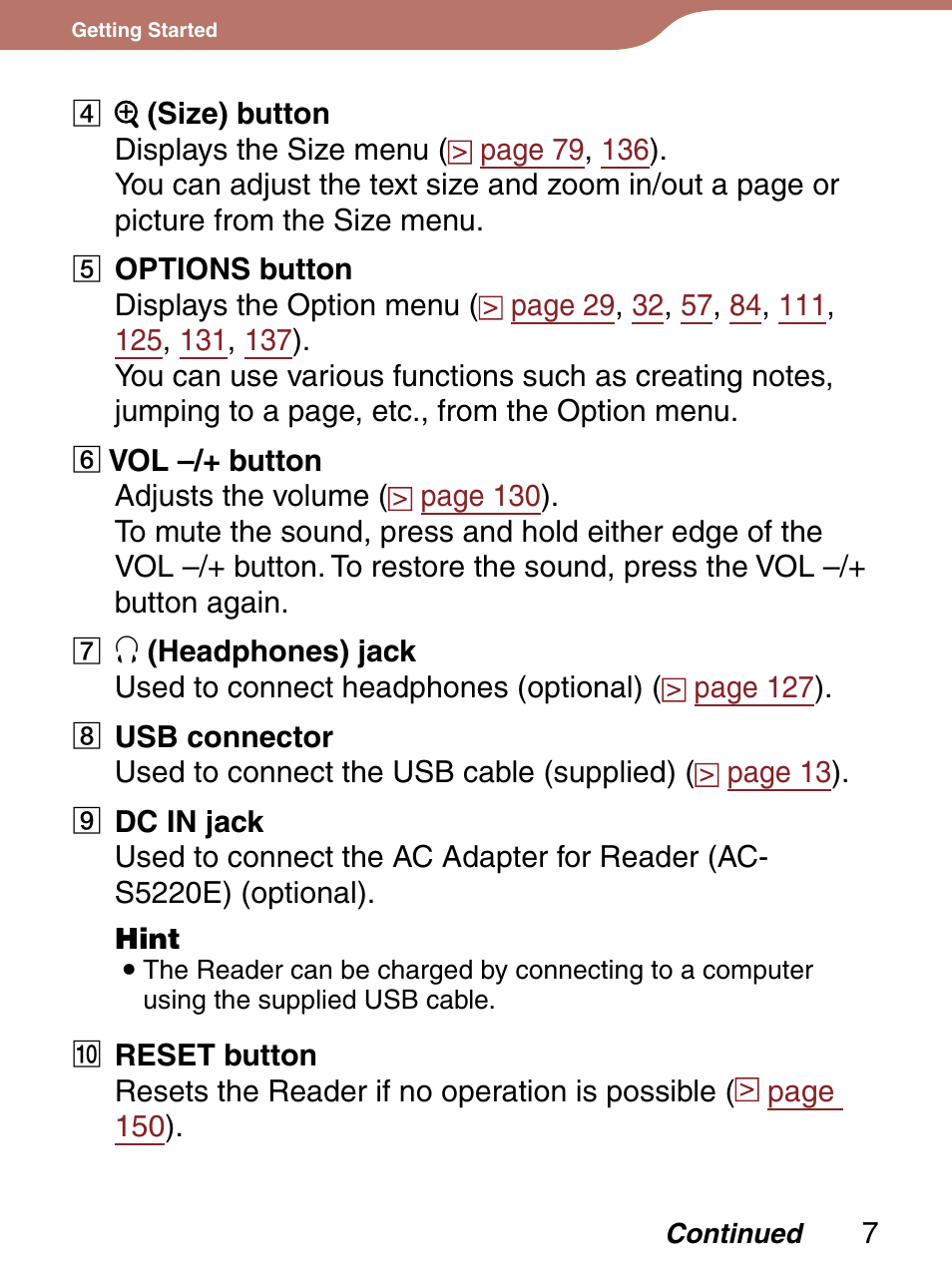 Sony 4-153-621-13(1) User Manual | Page 7 / 190