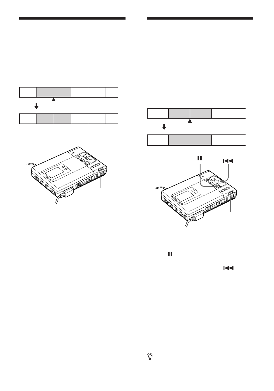 Löschen von spurmarkierungen, Einfügen von spurmarkierungen | Sony WALKMAN MZ-R50 User Manual | Page 102 / 198