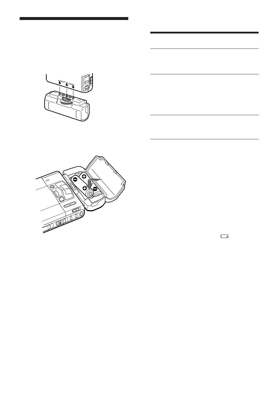 Trockenbatterien | Sony WALKMAN MZ-R50 User Manual | Page 106 / 198