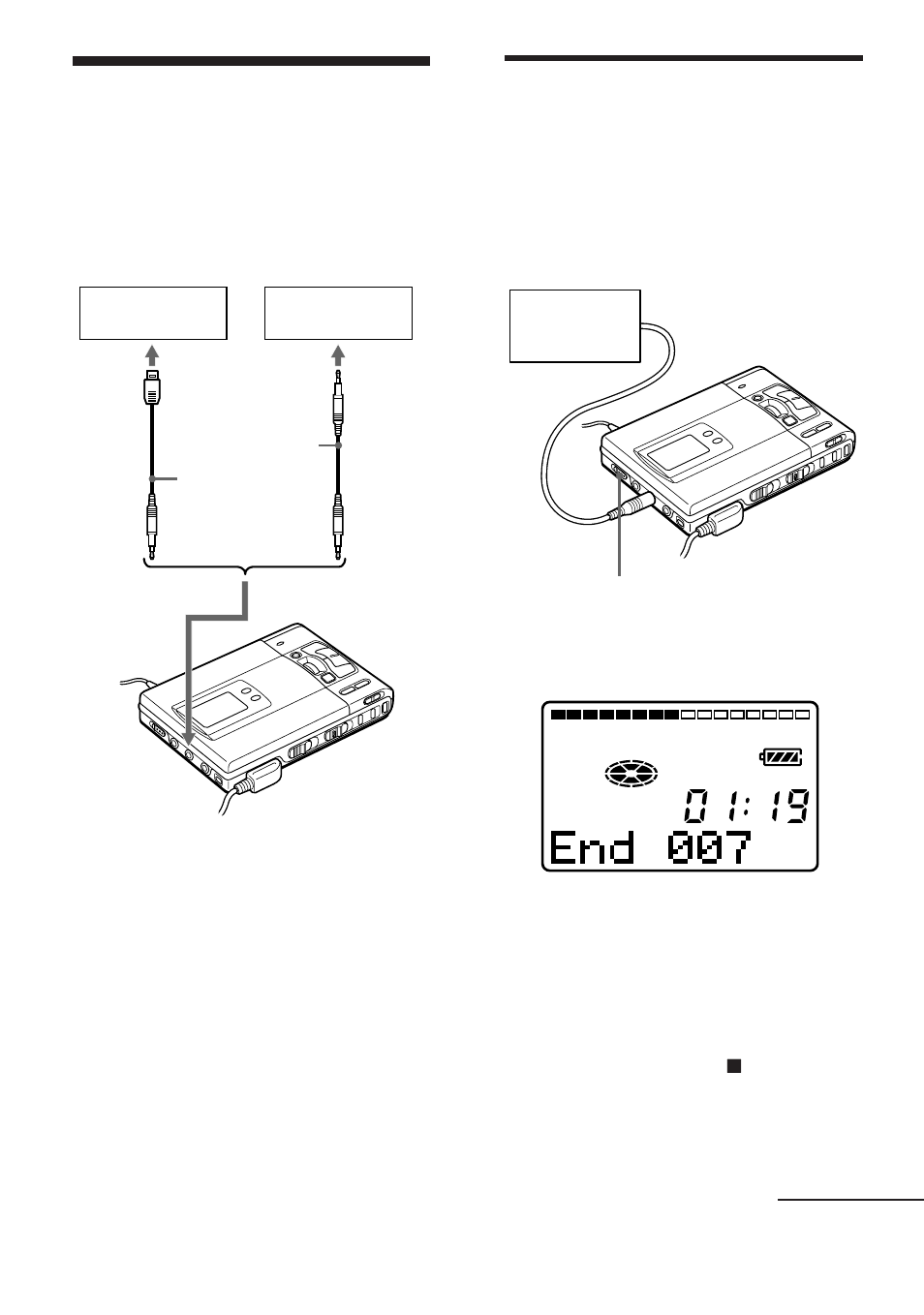 Recording with digital input | Sony WALKMAN MZ-R50 User Manual | Page 11 / 198