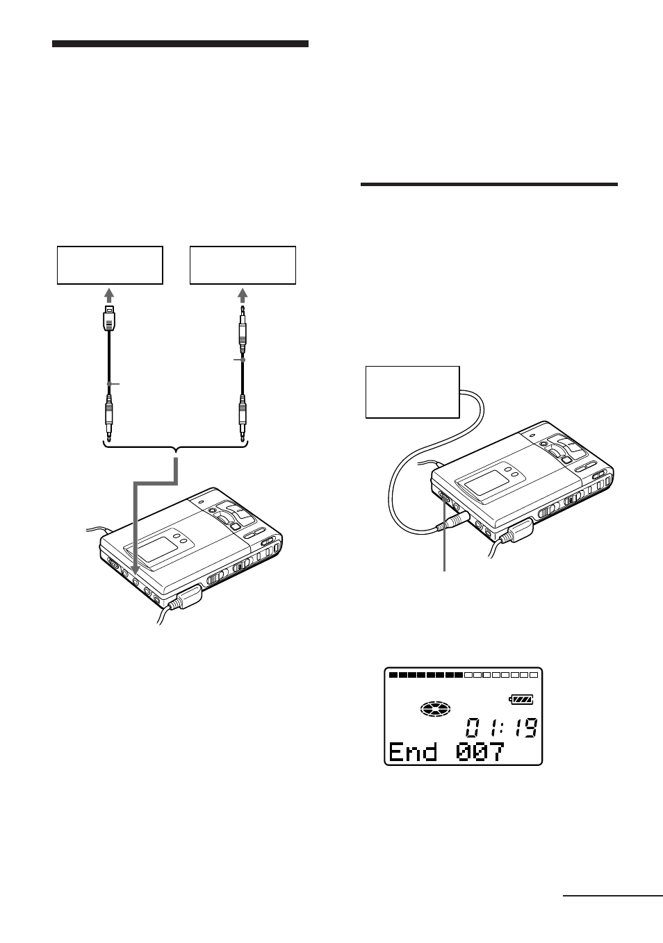 Registrazione con ingresso digitale | Sony WALKMAN MZ-R50 User Manual | Page 168 / 198