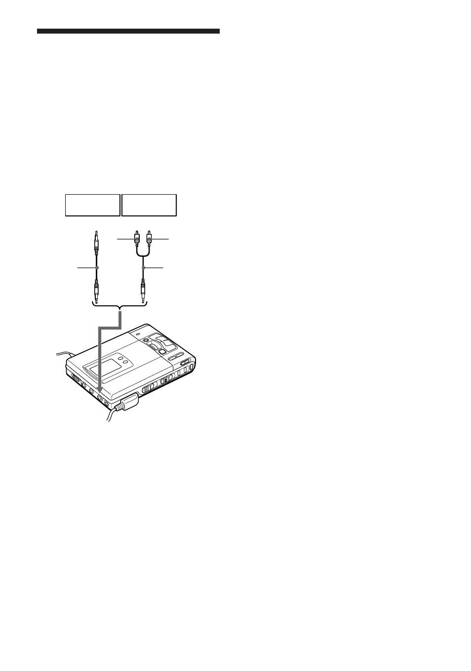 Collegamento ad un sistema stereo | Sony WALKMAN MZ-R50 User Manual | Page 178 / 198