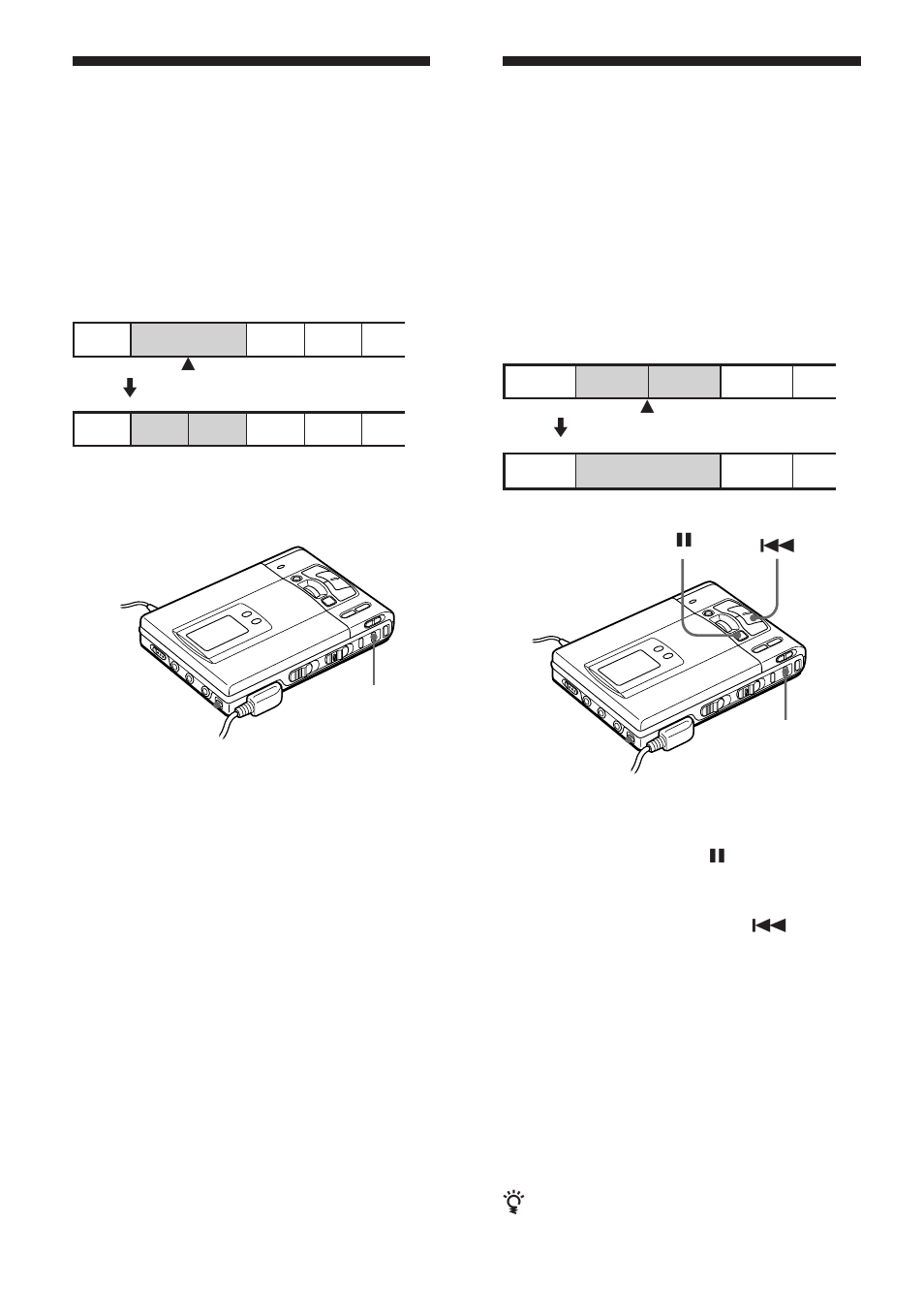 Cancellazione di un contrassegno del brano, Aggiunta di un contrassegno del brano | Sony WALKMAN MZ-R50 User Manual | Page 180 / 198