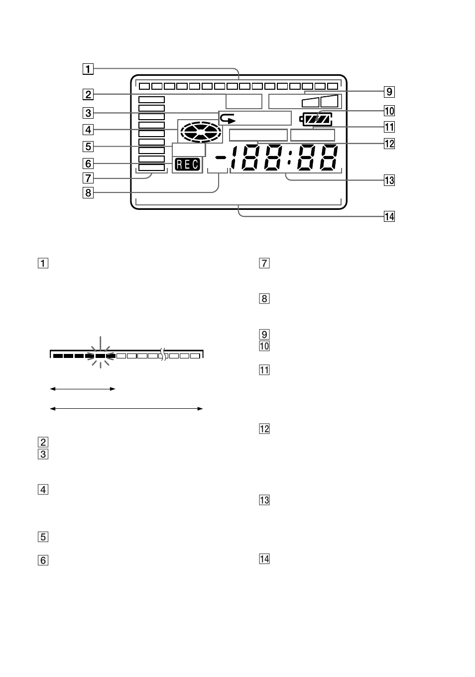 1 shuf date remain mono sync, Rec bass, Am pm | Sony WALKMAN MZ-R50 User Manual | Page 196 / 198