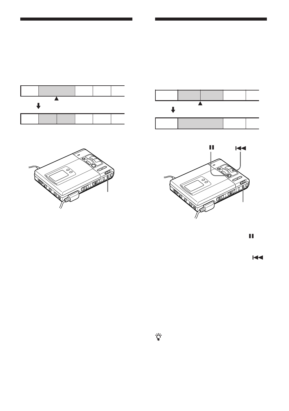 Erasing a track mark, Adding a track mark | Sony WALKMAN MZ-R50 User Manual | Page 22 / 198