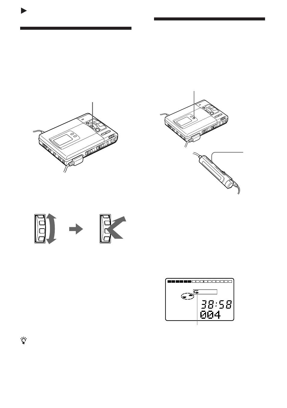 Lecture de plages répétée | Sony WALKMAN MZ-R50 User Manual | Page 56 / 198