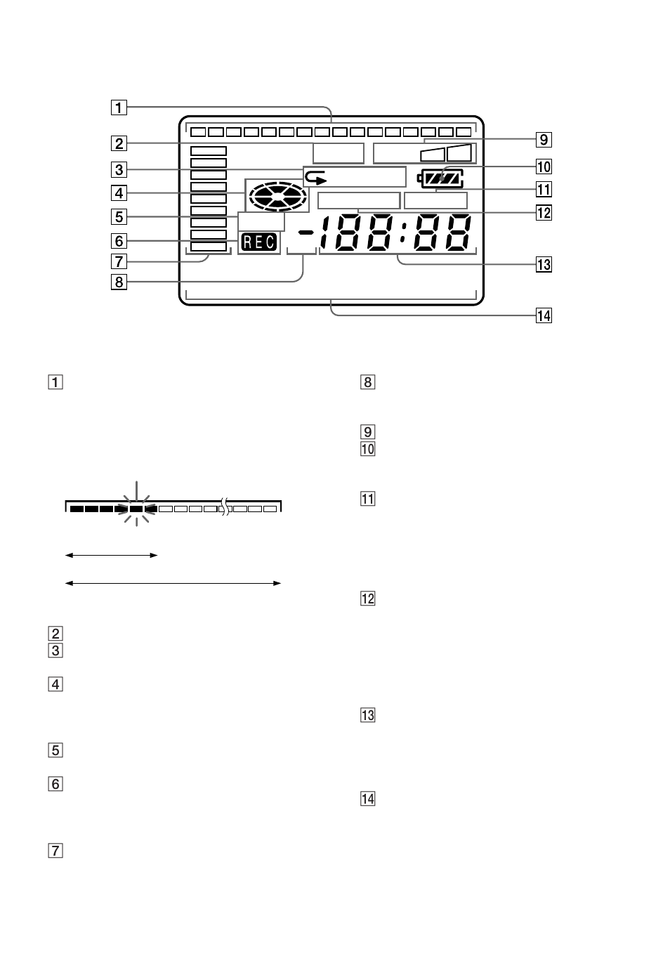 1 shuf date remain mono sync, Rec bass, Am pm | Sony WALKMAN MZ-R50 User Manual | Page 78 / 198