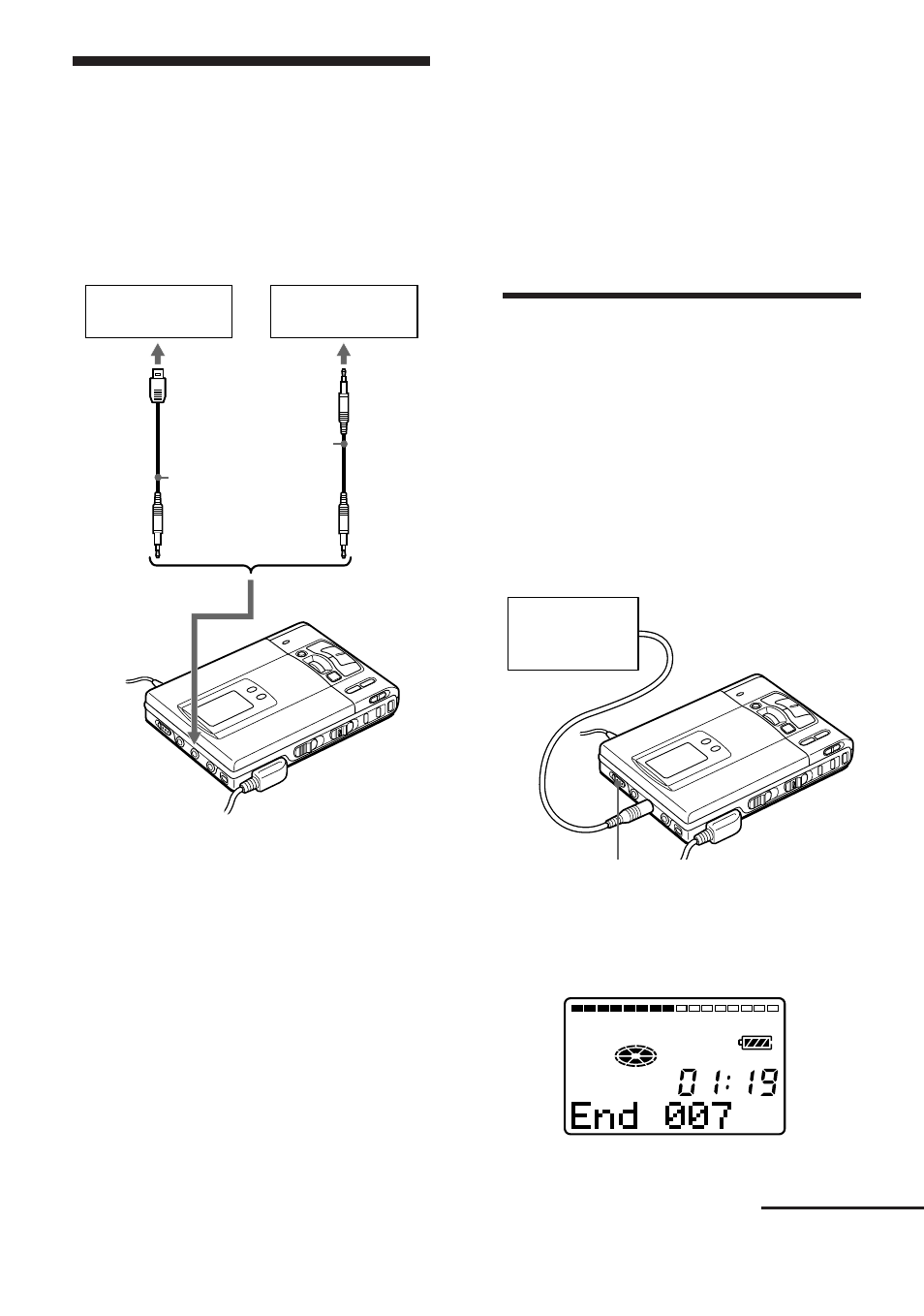 Aufnehmen über den digitaleingang | Sony WALKMAN MZ-R50 User Manual | Page 89 / 198