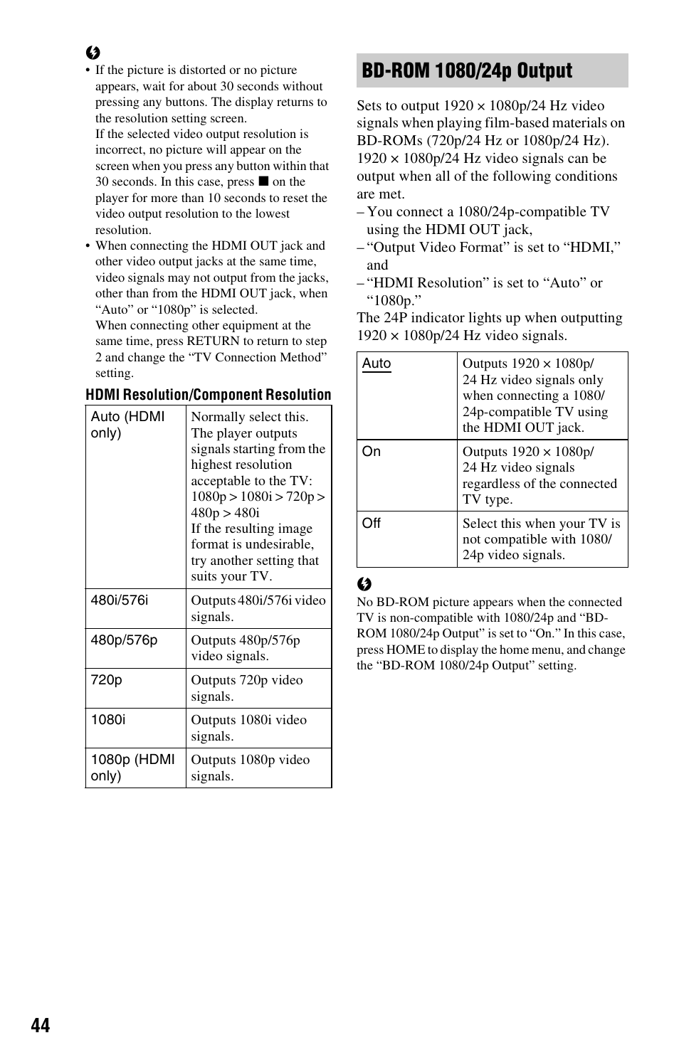 Ge 44 | Sony 3-452-779-11(1) User Manual | Page 44 / 75