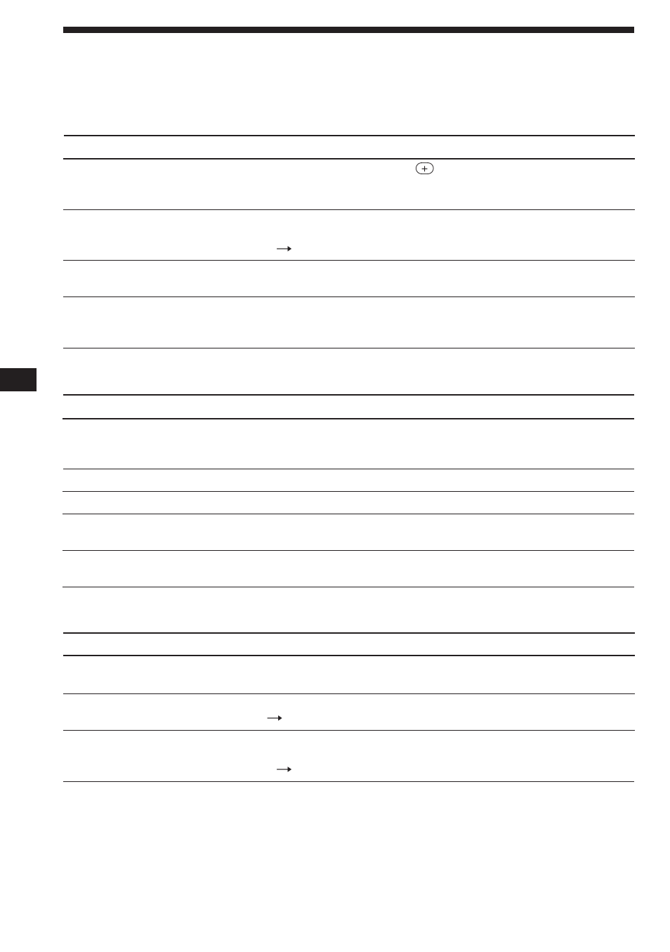 Troubleshooting guide | Sony CDX-C560RDS User Manual | Page 24 / 104