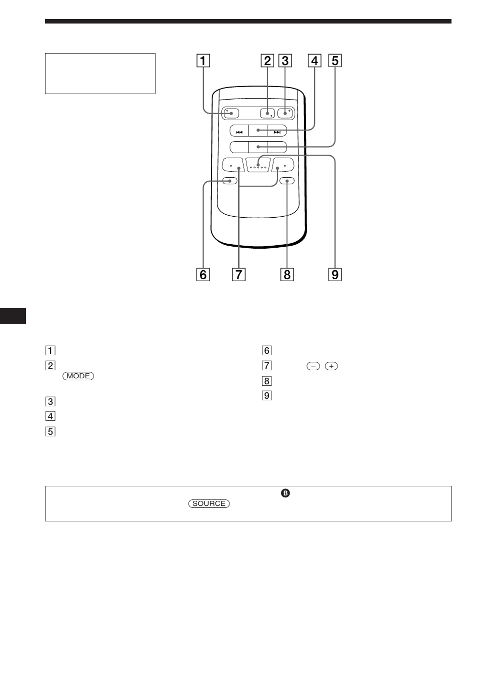 Localização das teclas, Ptelecomando sem fios opcional (rm-x41) | Sony CDX-C560RDS User Manual | Page 74 / 104