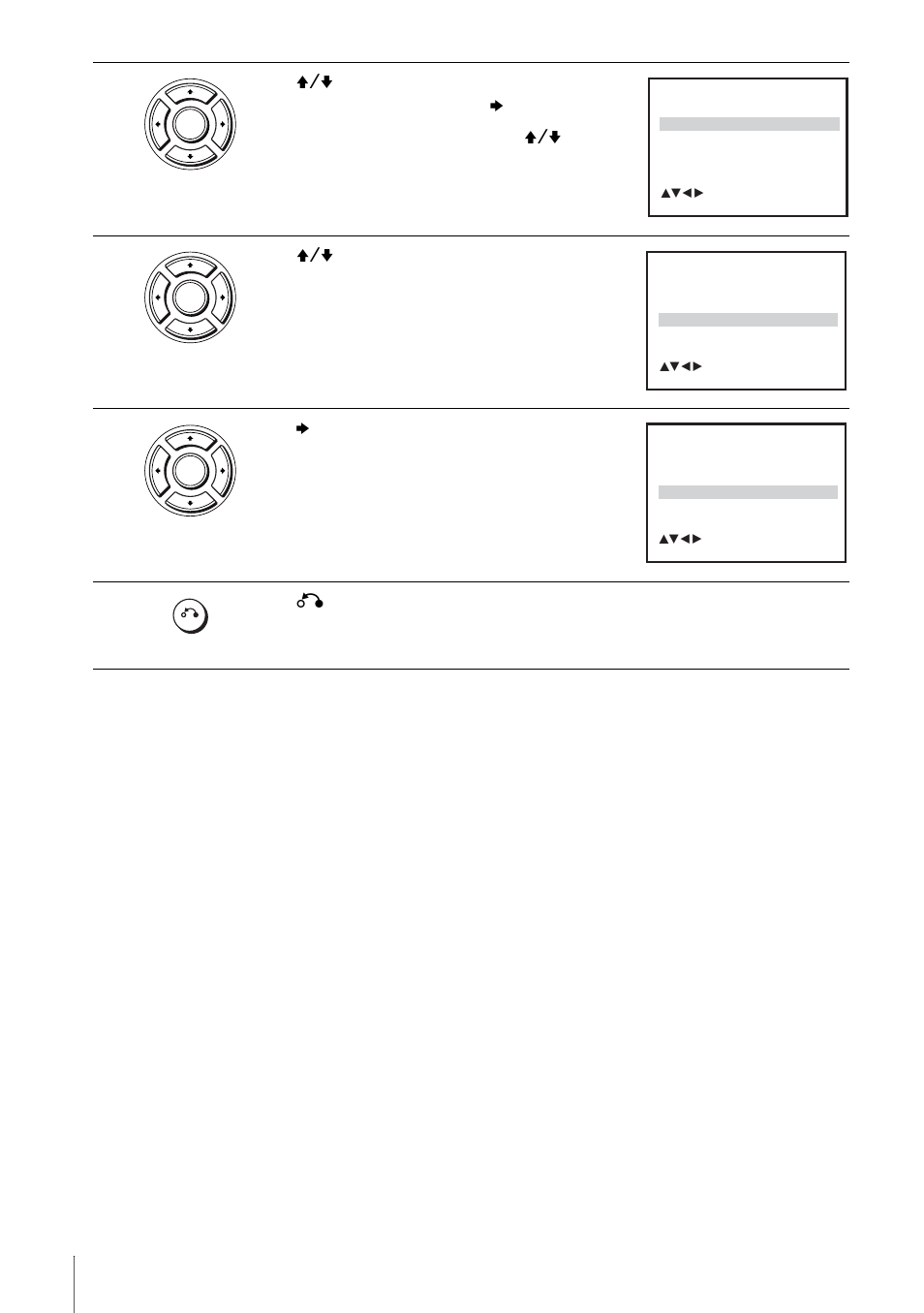 Press v/v to select “decoder, Press b to set “decoder” to “on,” then press enter, Press o return repeatedly to exit the menu | Sony SLV-D900E User Manual | Page 30 / 116