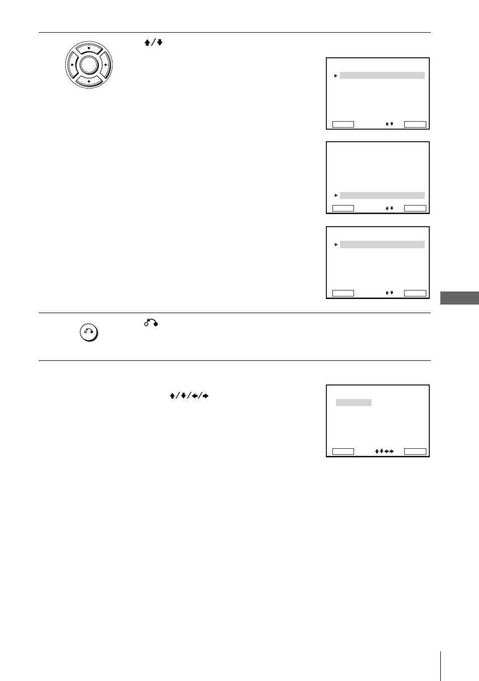 Dv d se ttings and adjus tme nts, Press o return repeatedly to exit the menu | Sony SLV-D900E User Manual | Page 63 / 116